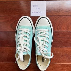 tiffany blue low top converse chuck taylor